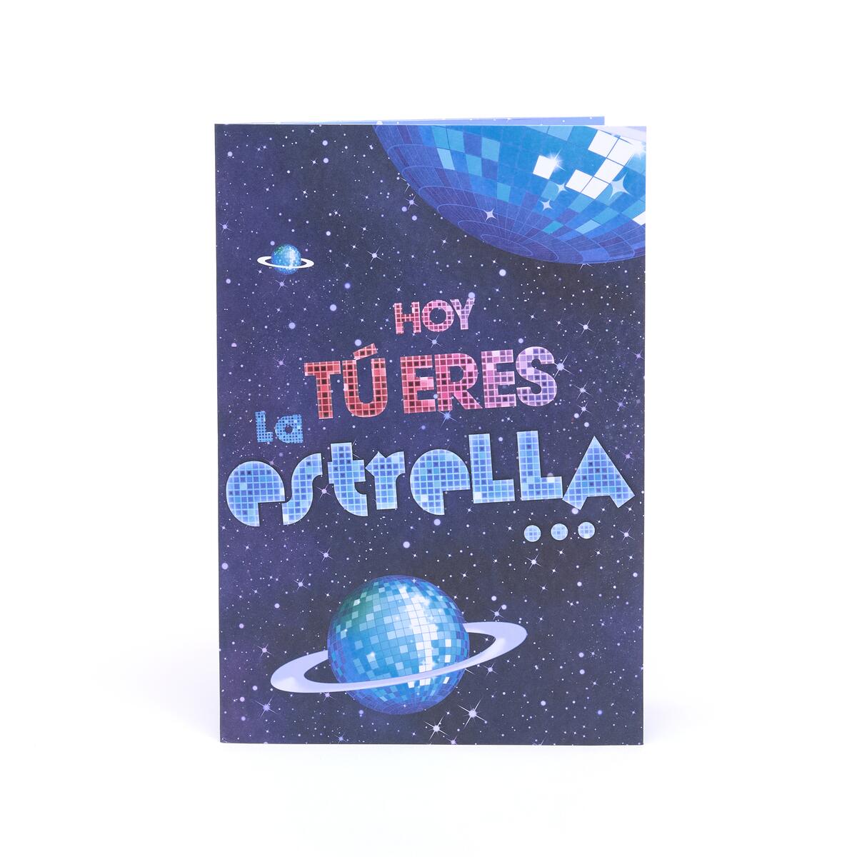 Tarjeta Musical de Cumpleaños Espacio 1