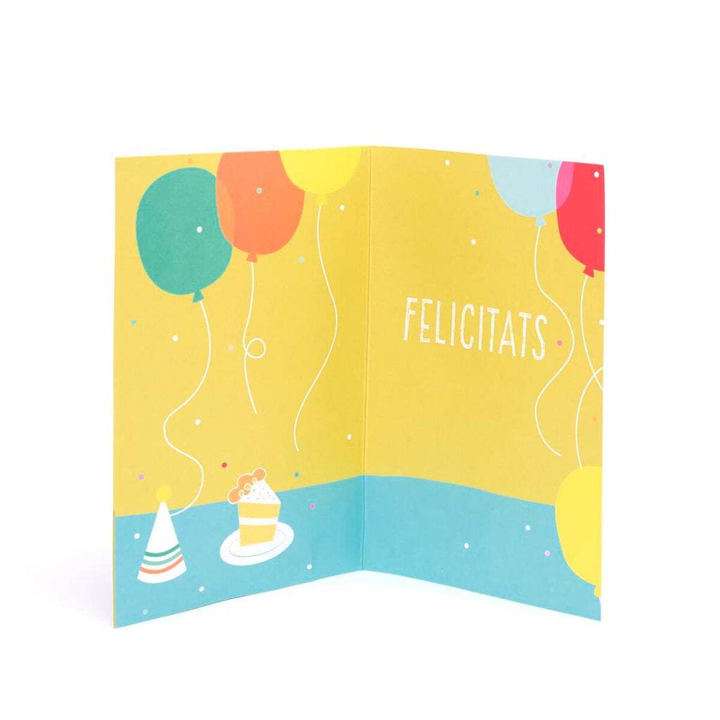 Tarjeta Musical de Cumpleaños Gat -Catalan 2