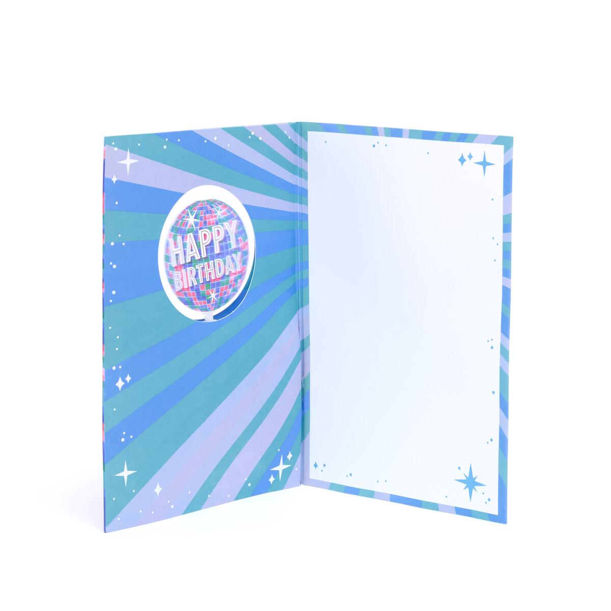 Tarjeta Musical de Cumpleaños Disco Happy Birthday 2