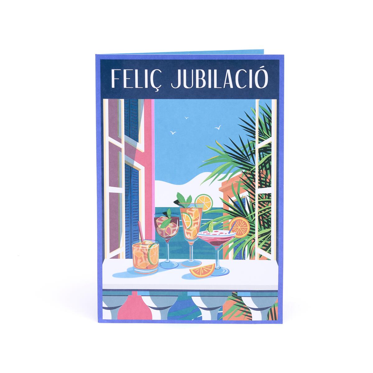 Tarjeta Musical de Jubilación Platja (Catalan) 1