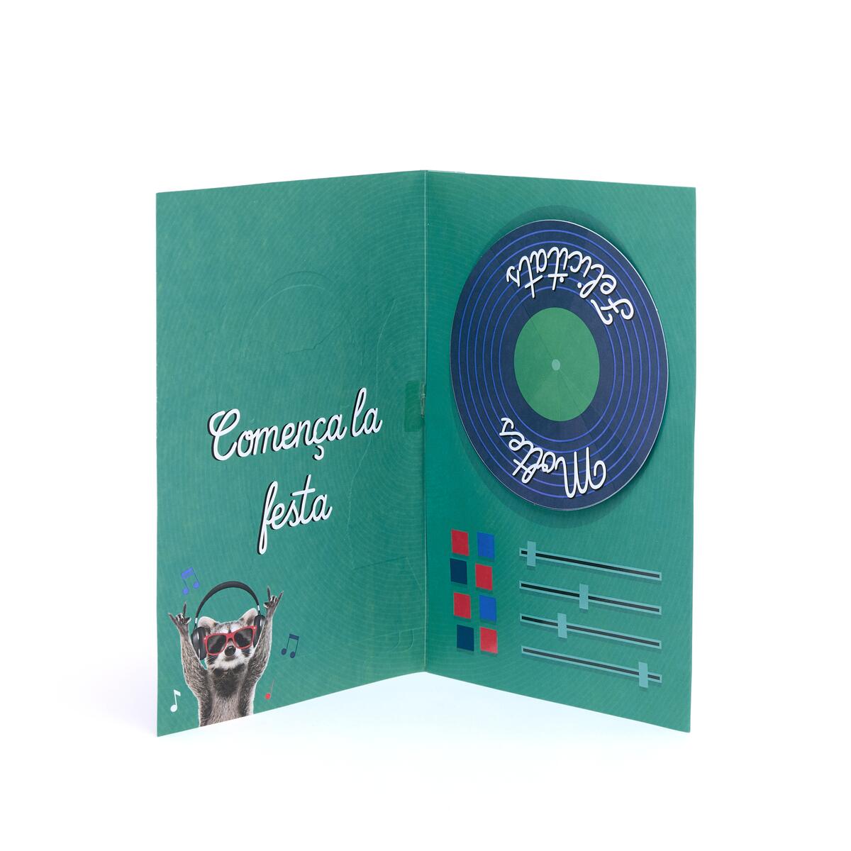 Tarjeta Musical de Cumpleaños Vamos 2