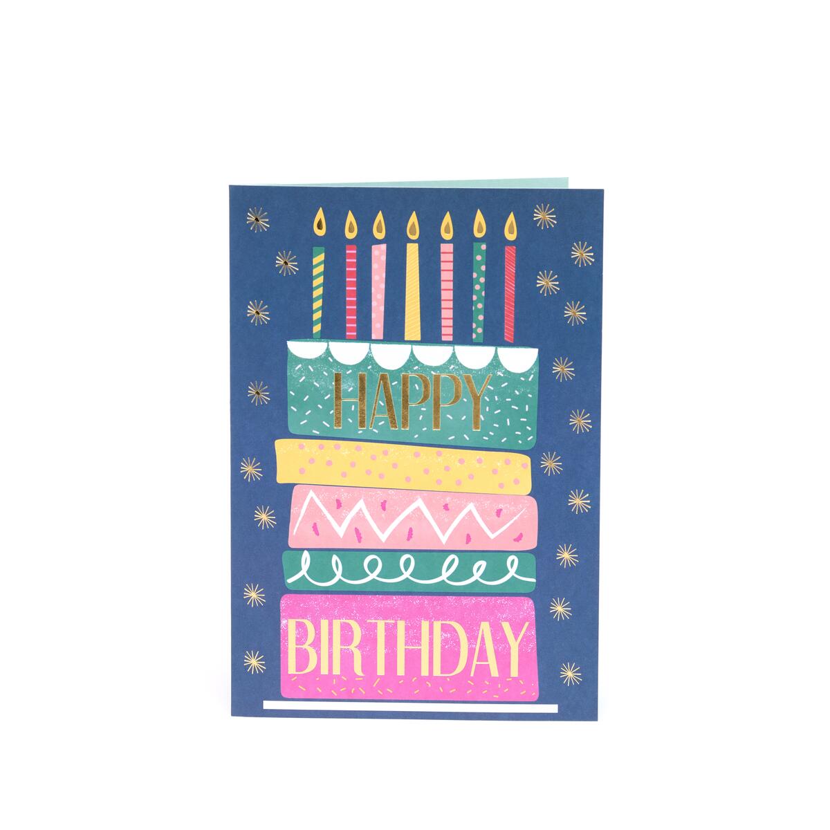 Tarjeta Musical de Cumpleaños Pastel 1