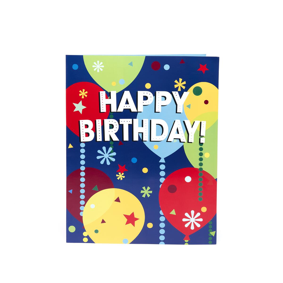 Tarjeta Mega Maxi Happy Birthday 1