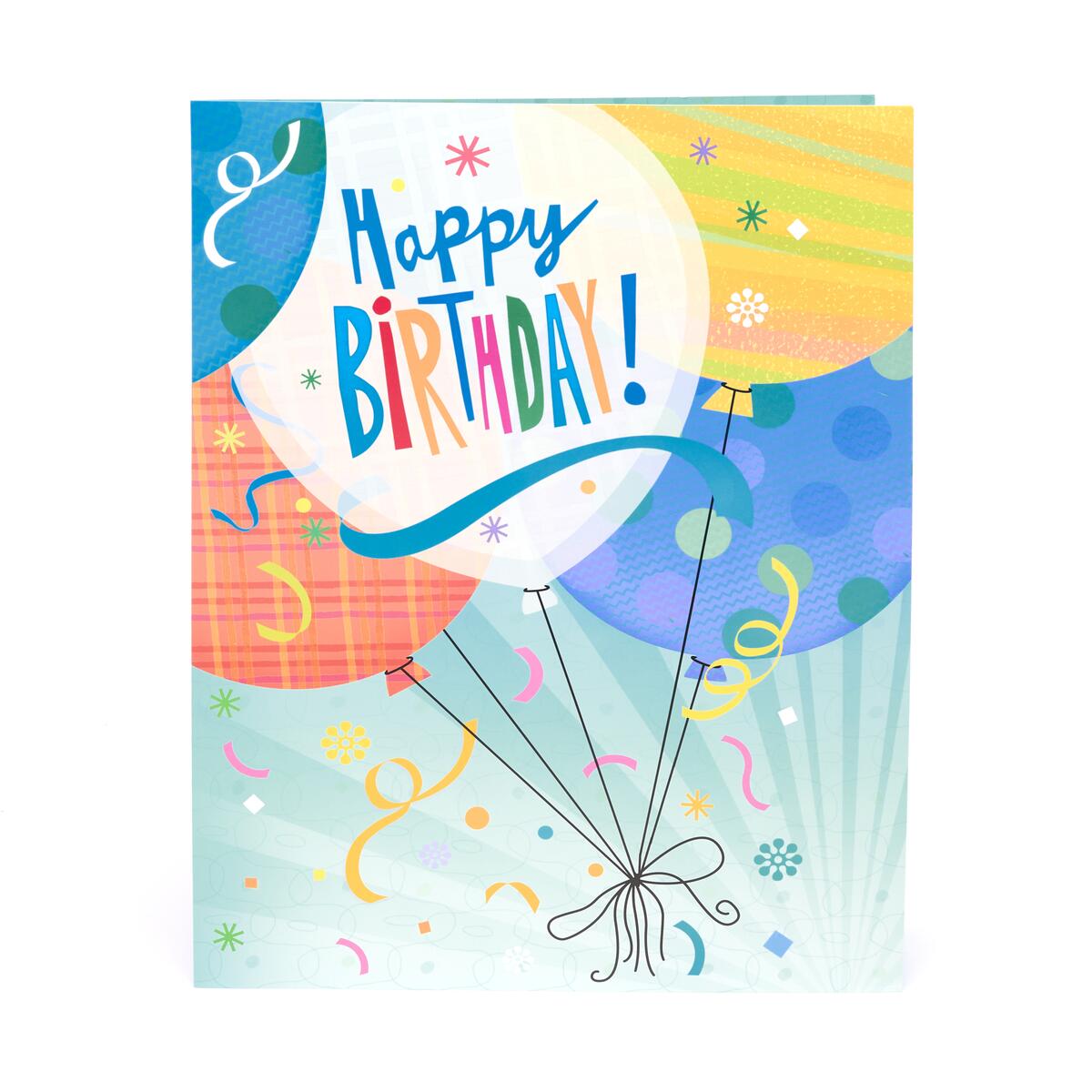 Tarjeta Mega Maxi Happy Birthday Pop 1