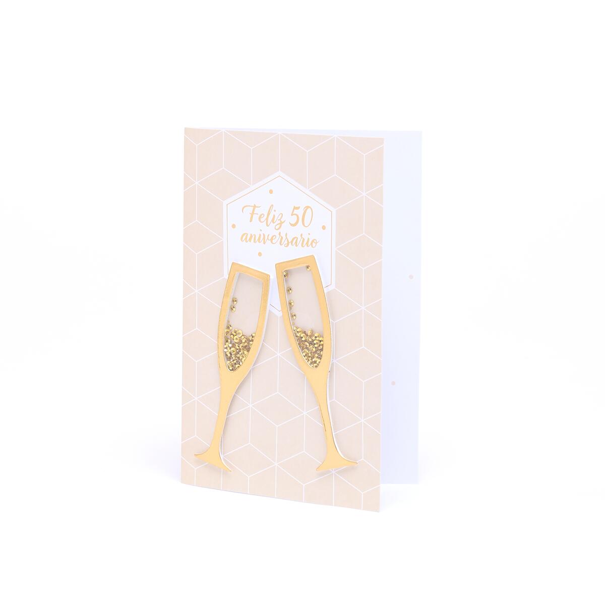 Tarjetas Signature de Boda Copas 50 1