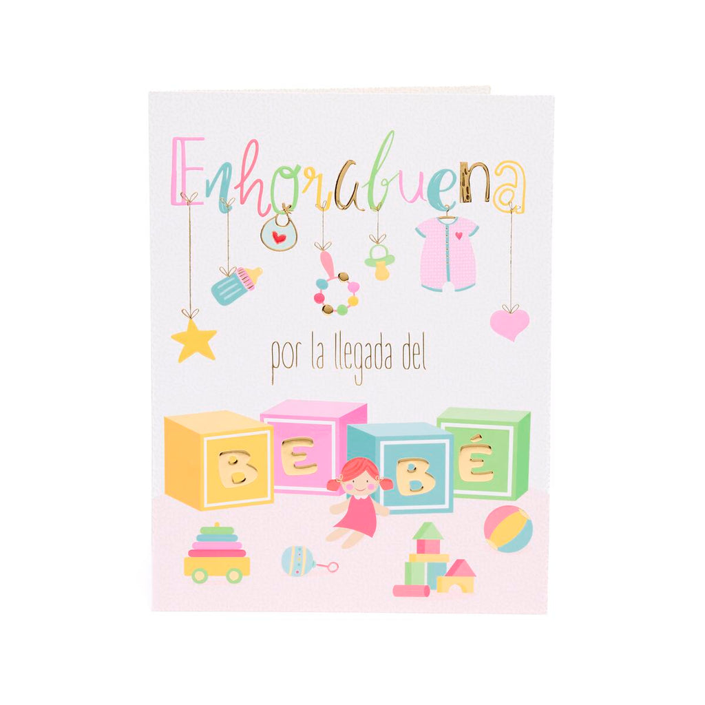 Tareja Maxi de Nacimiento Dados Niña 1