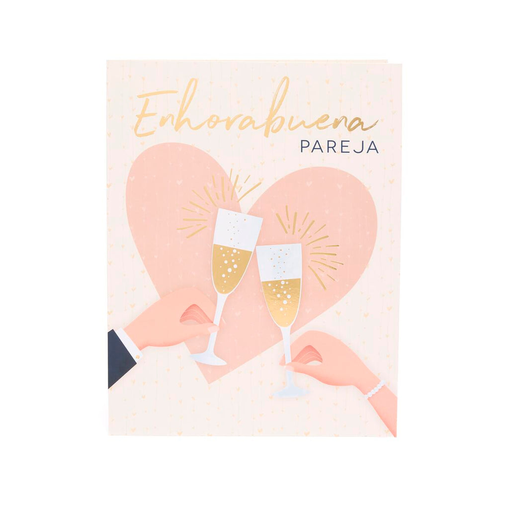 Tarjeta Maxi de Boda Enhorabuena 1