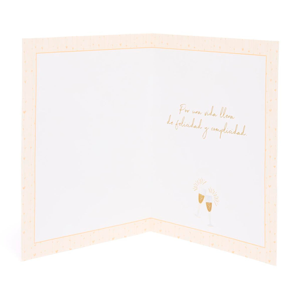 Tarjeta Maxi de Boda Enhorabuena 2