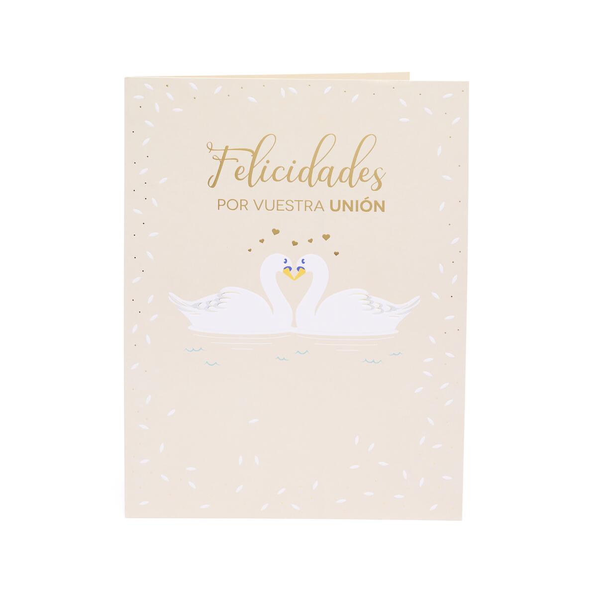 Tarjeta Maxi de Boda Felicidades 1