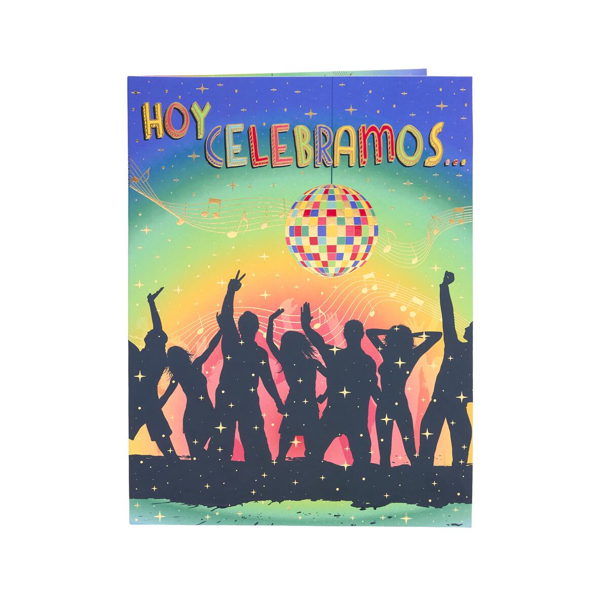 Tarjeta Maxi de Cumpleaños Disco 1
