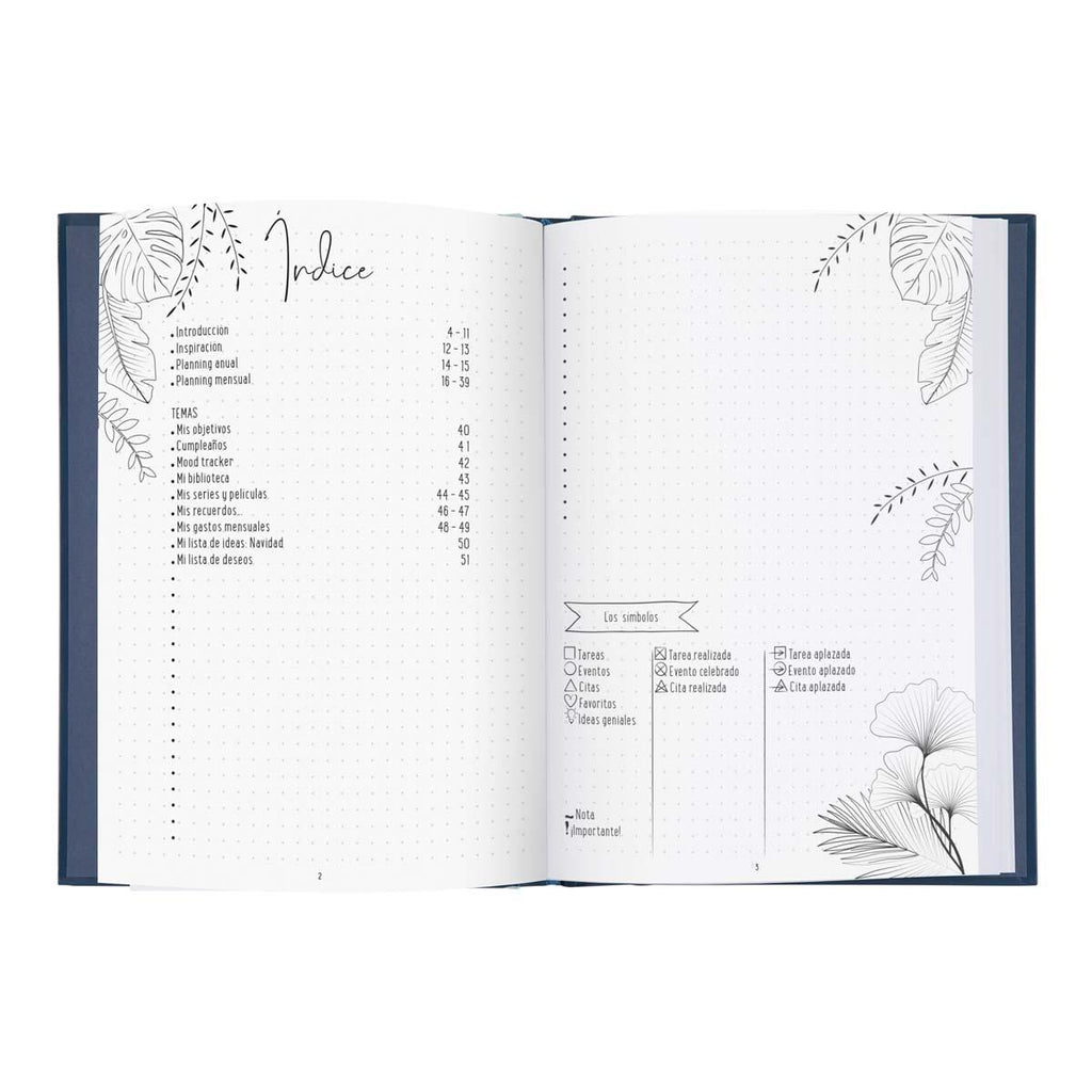 Cuaderno de Notas Daily Journal Azul 2