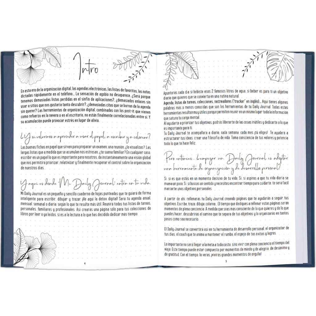 Cuaderno de Notas Daily Journal Azul 3