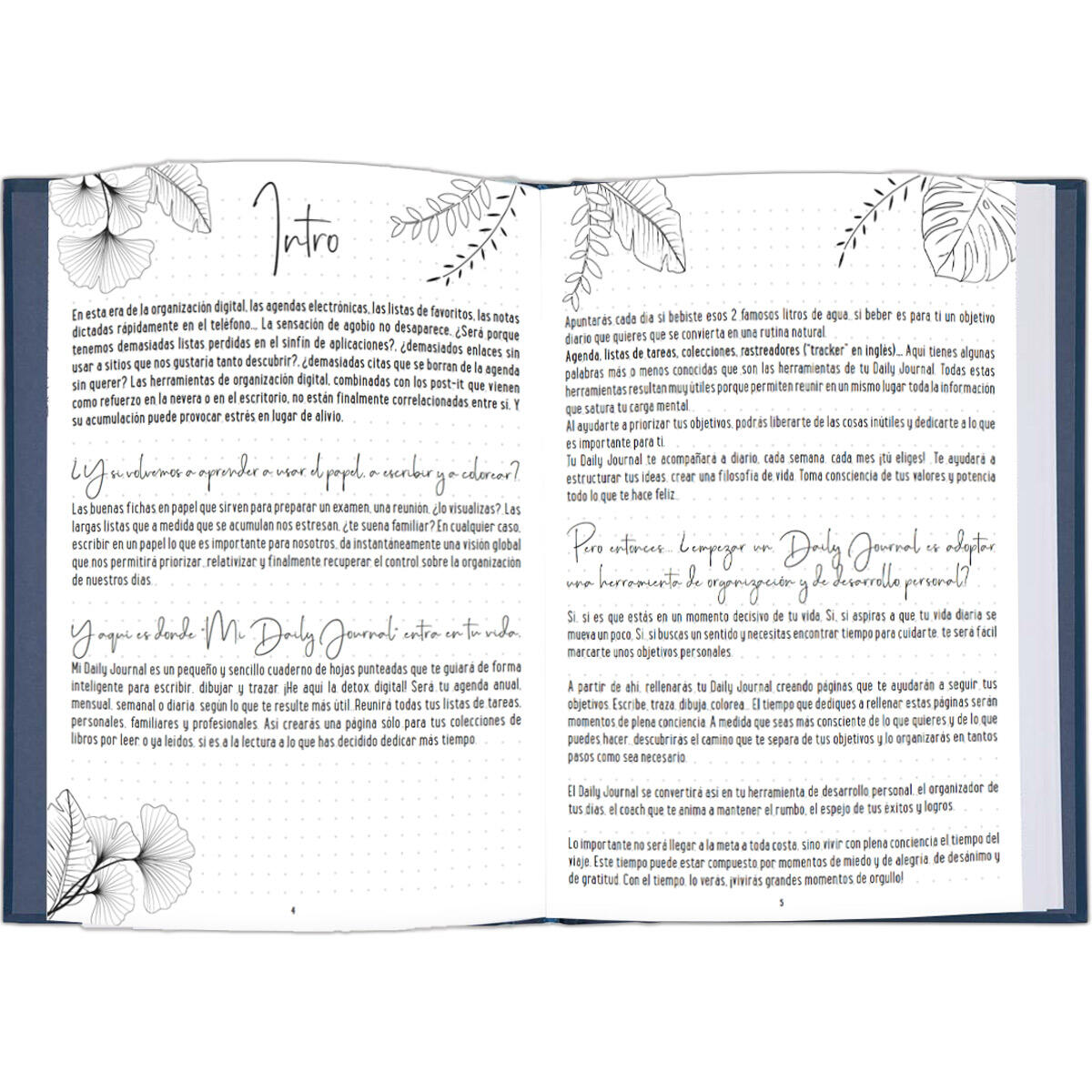 Cuaderno de Notas Daily Journal Azul 3