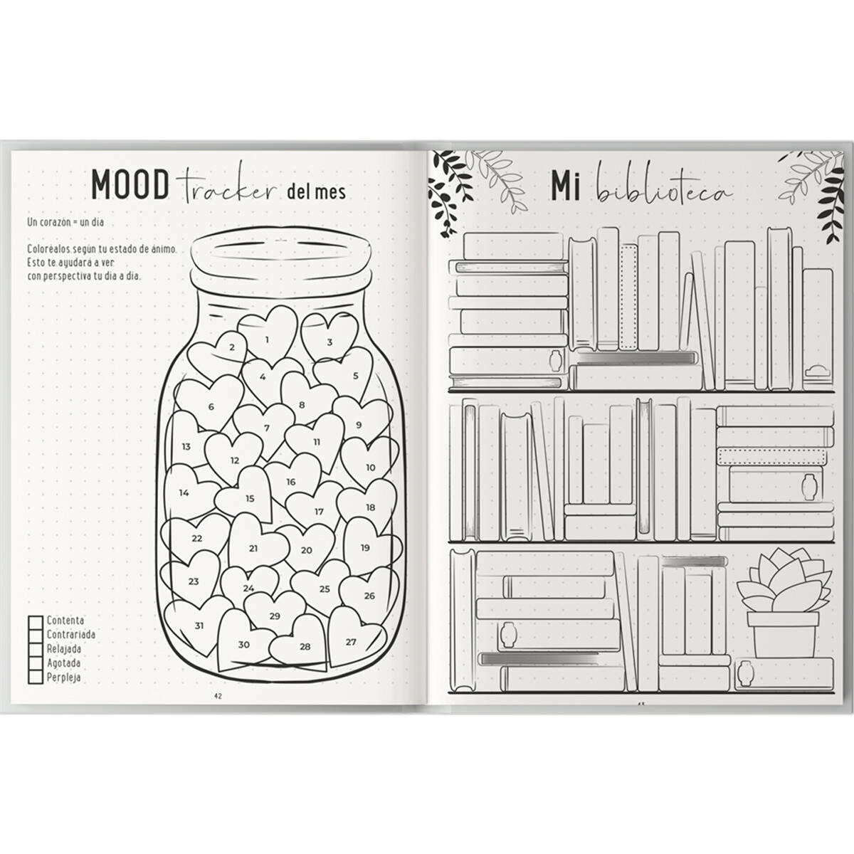 Cuaderno de Notas Daily Journal Blanco 2